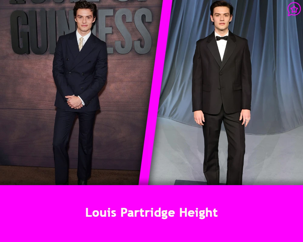 Louis Partridge Height
