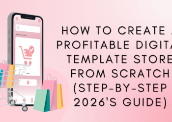 How to Create a Profitable Digital Template Store from Scratch (Step-by-Step 2026's guide)