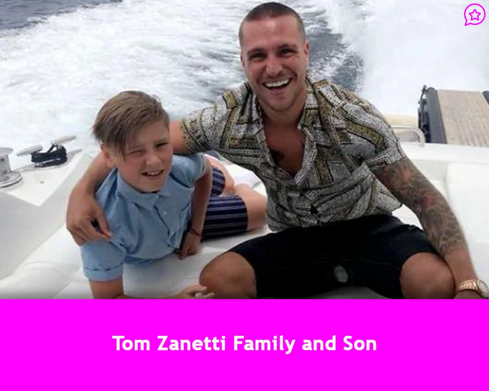 Tom Zanetti Family and Son