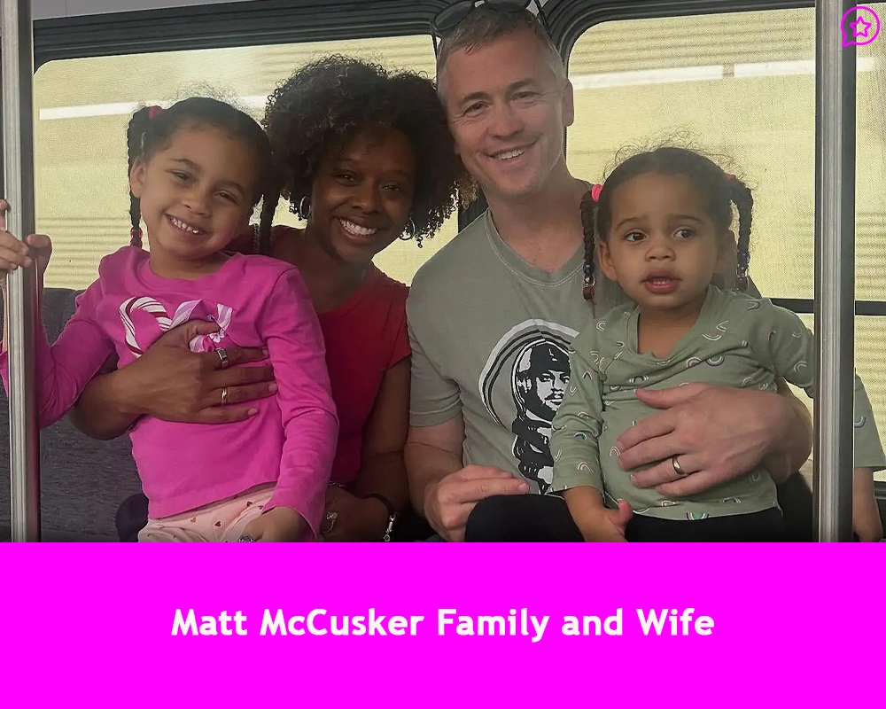 Matt McCusker Family and Wife