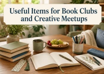 Useful Items for Book Clubs and Creative Meetups