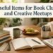 Useful Items for Book Clubs and Creative Meetups